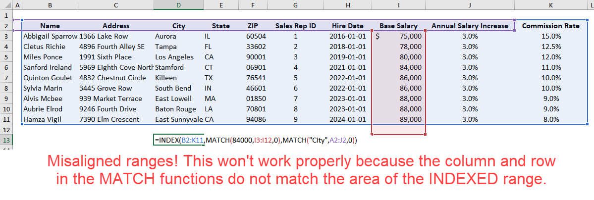 Index Match Function Excel: Full Tutorial and Examples
