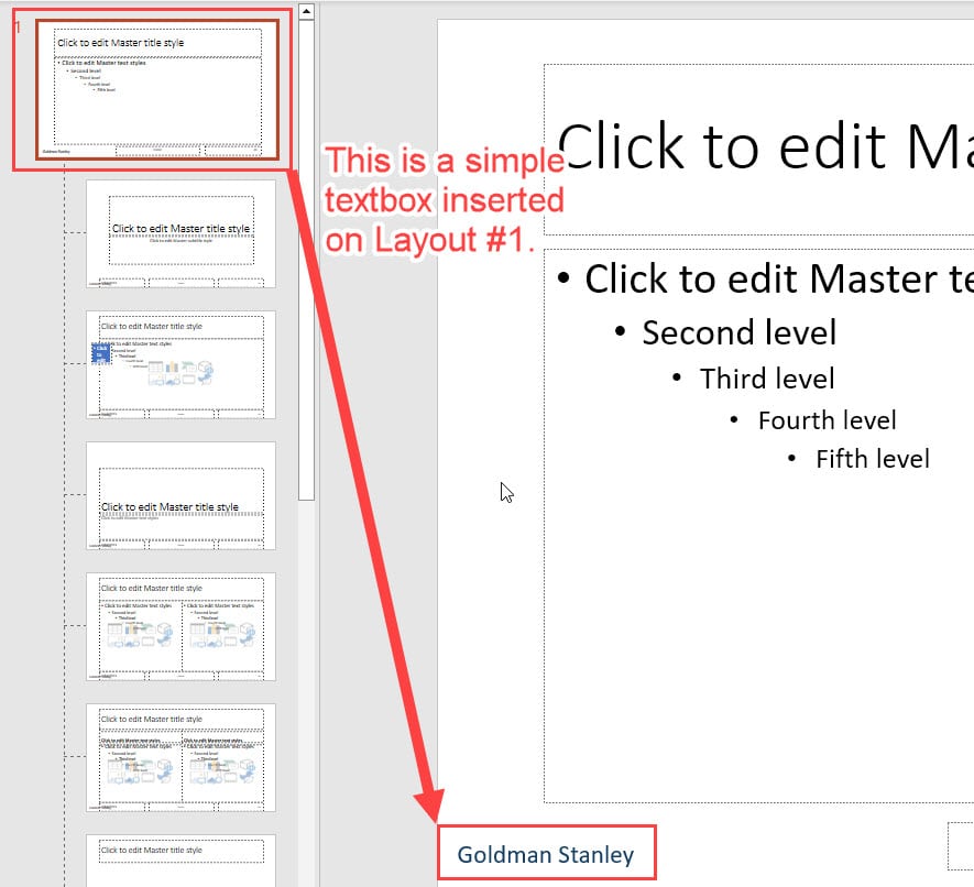 Adding the Company Logo on the PowerPoint Slide Master